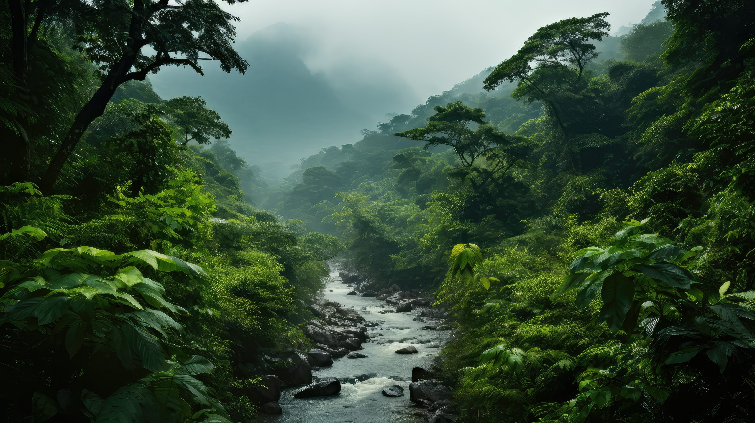Image of a forest in Sierra Leone